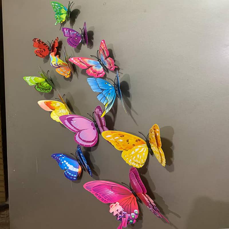Butterfly 3D Wall Sticker for wedding decoration Magnet Butterflies 1