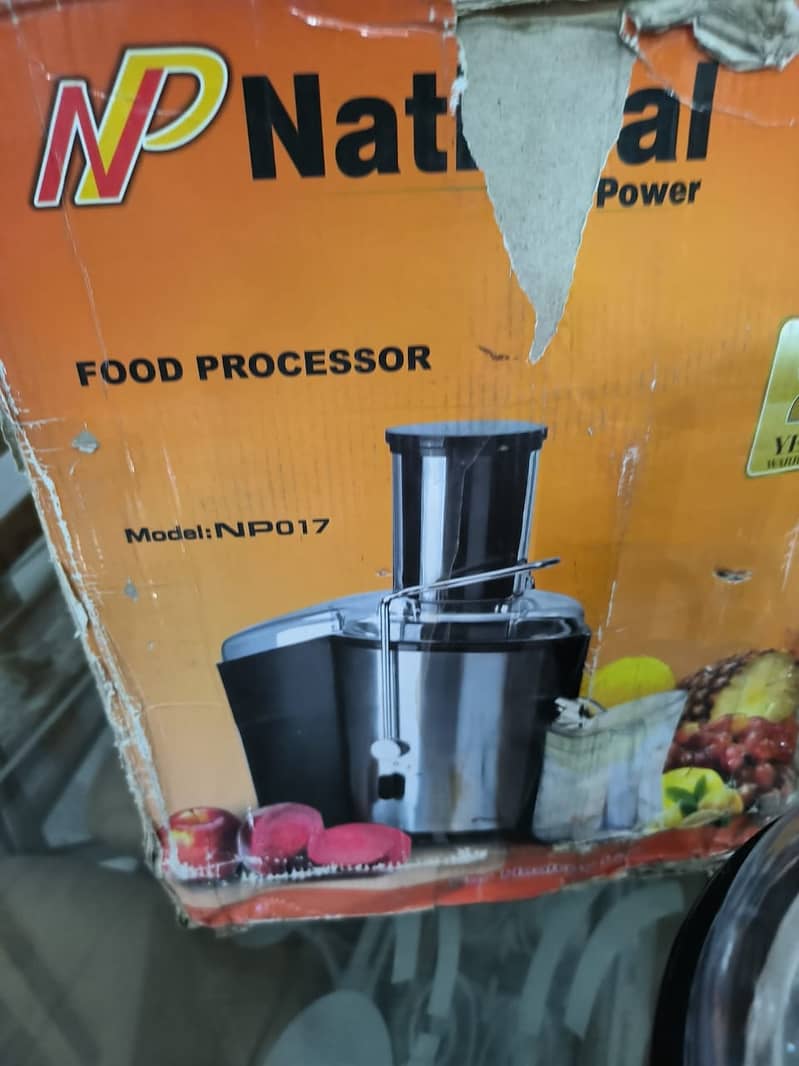 National Food processor 0