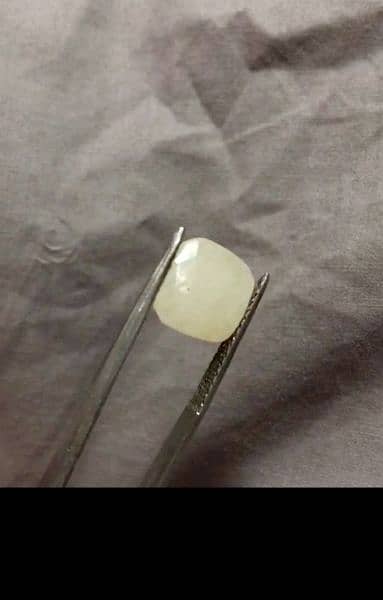NATURAL White Sapphire 10/10 Condition Non Treated With Lab Certified 1