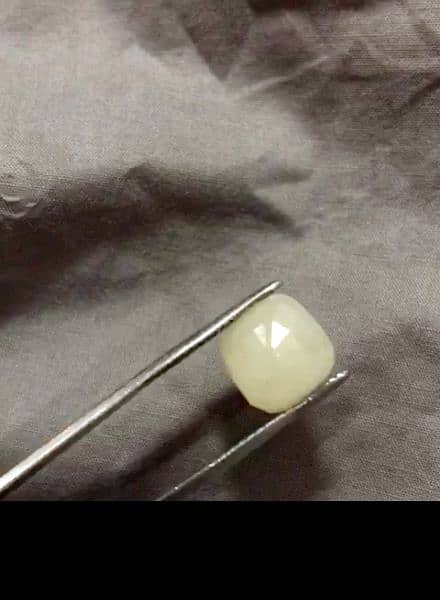 NATURAL White Sapphire 10/10 Condition Non Treated With Lab Certified 3
