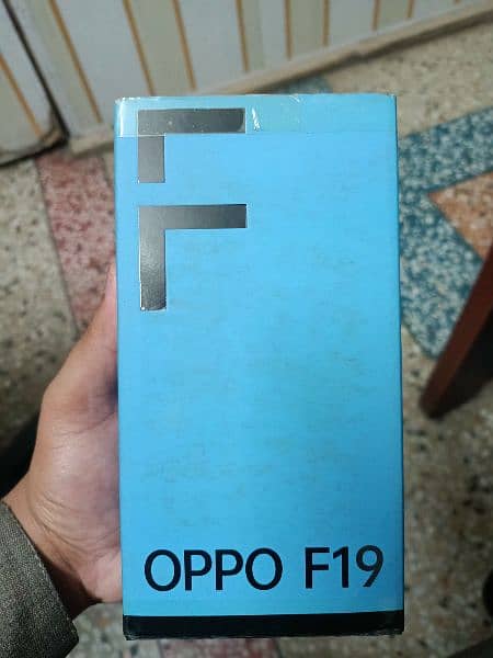Oppo F 19, With Box , Slightly Used Mob 0