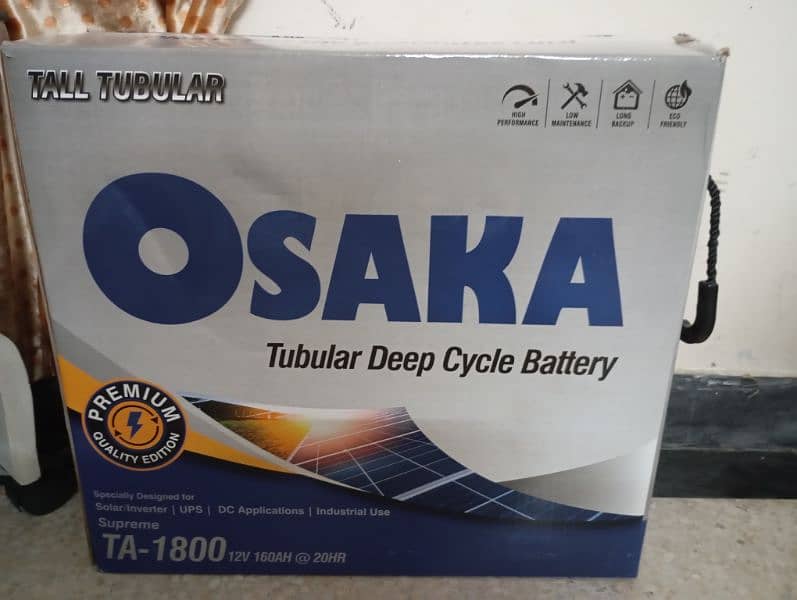 OSAKA Tall Tublar Battery New 0