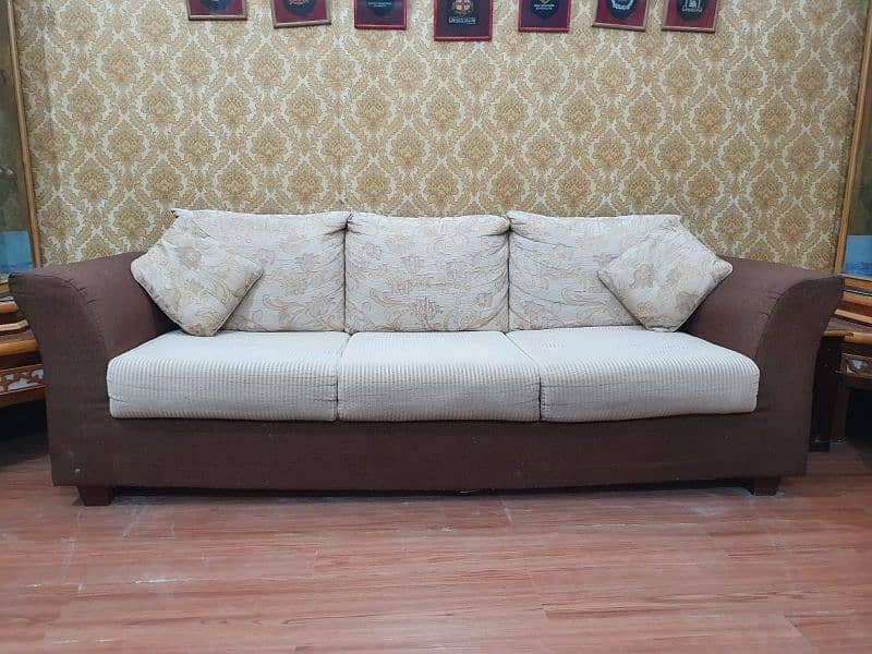 Used 5 Seater Sofa Set for Sale! Price final 1