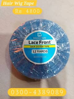 Walker Lace Front Hair System Tape Roll 12 Blue 12 Yards -Double Sided