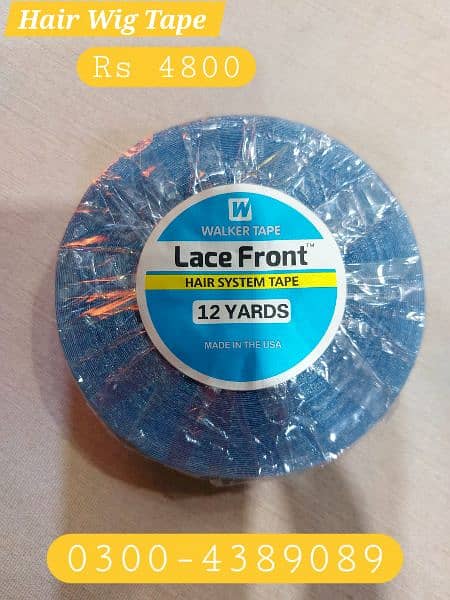 Walker Lace Front Hair System Tape Roll 12 Blue 12 Yards -Double Sided 0