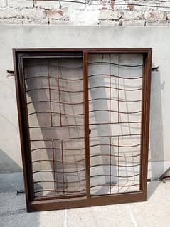 Iron Window 4×5ft. Painted, Brand New