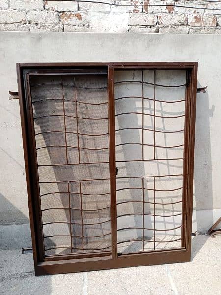 Iron Window 4×5ft. Painted, Brand New 0