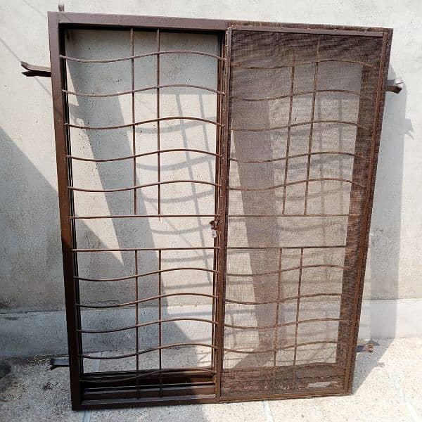 Iron Window 4×5ft. Painted, Brand New 1