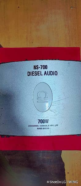 NS-700 2channel VARIABLE BASS700watt car amplifier made in Korea 5