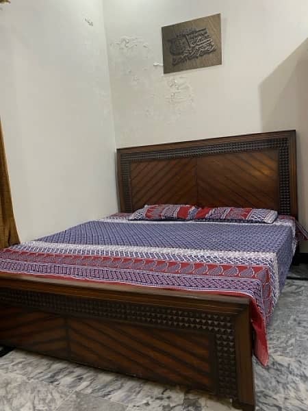 double bed for sale with mattress 2
