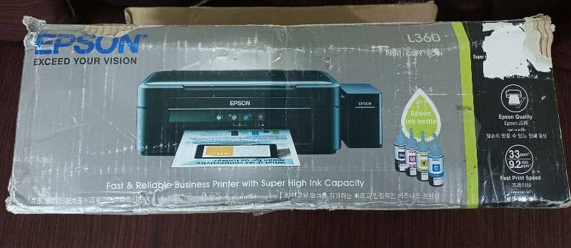 Epson L-360 All in One Colour Printer 4