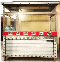 Fast Food Steel Counter and Stall.