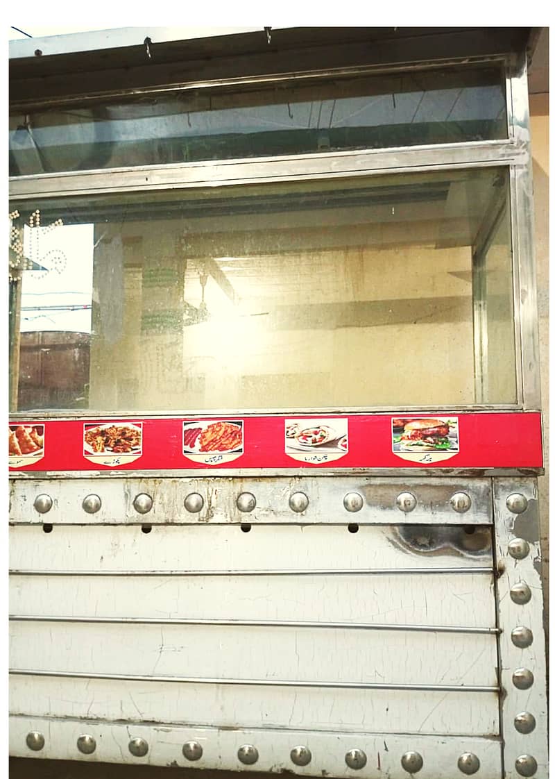 Fast Food Steel Counter and Stall. 2