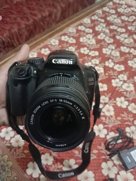 Canon EOS 550D DSLR Camera with 2 Lenses 0