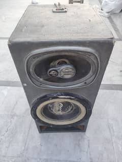 pioneer woofer/basetube/4 speakers
