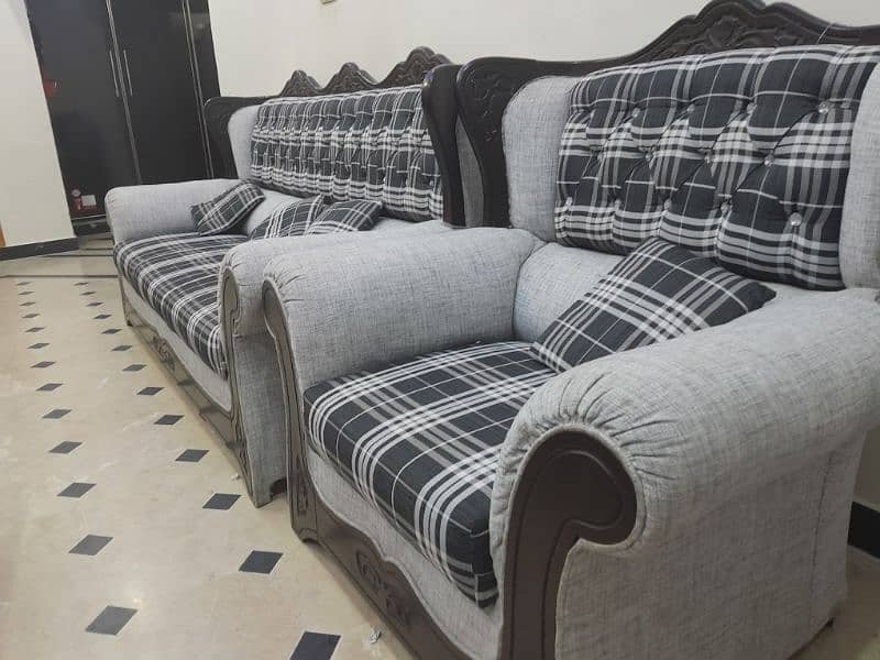 great sofa set 3-1-3-1 four sofas great condition slightly use likenew 5