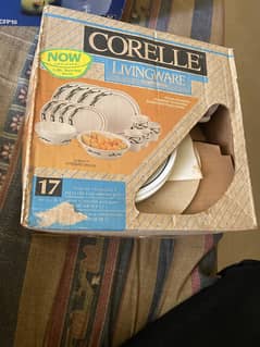 Corelle 17 pc dinner set 0