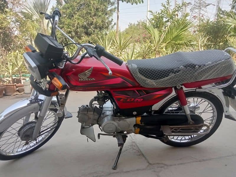Honda CD 70 best condition for Sale 2