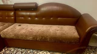 L shap sofa