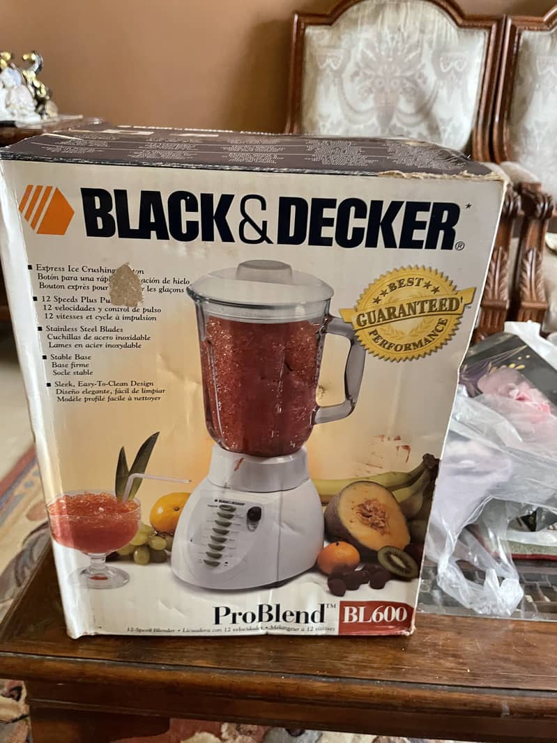 Blackdecker juicer 0