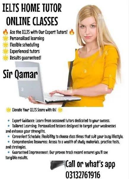 IELTS HOME TUITION OR ONLINE CLASSES 1