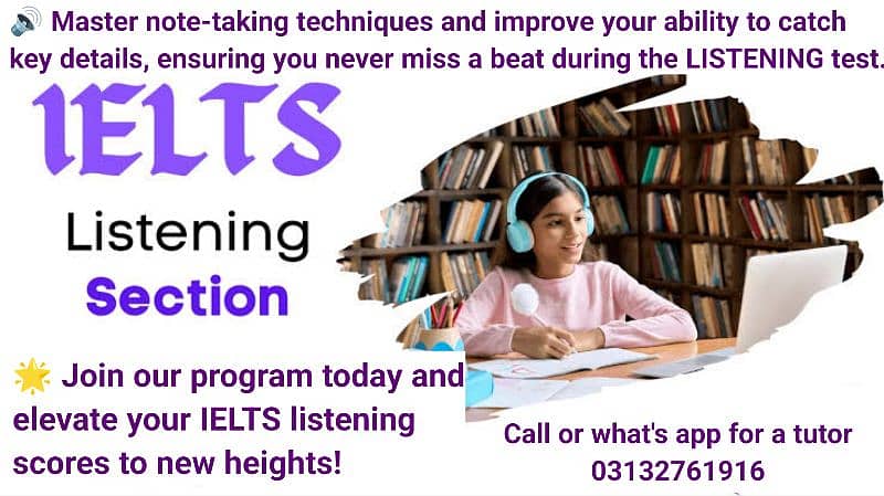 IELTS HOME TUITION OR ONLINE CLASSES 12