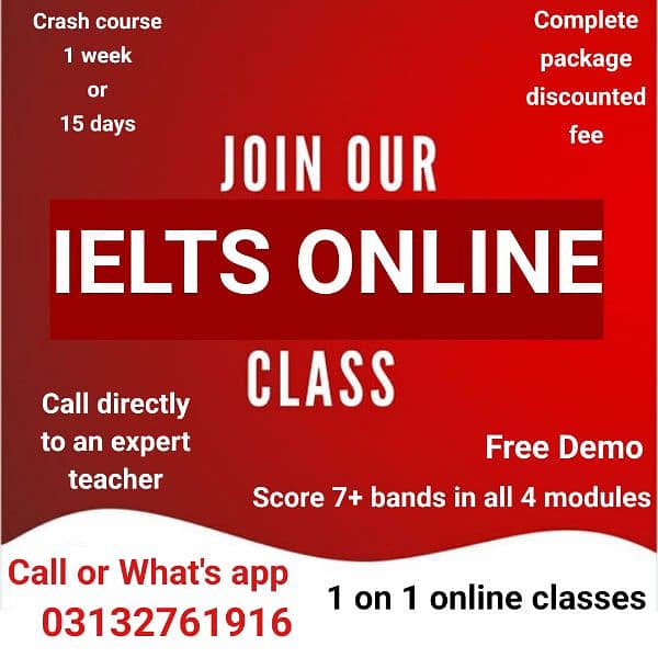 IELTS HOME TUITION OR ONLINE CLASSES 13