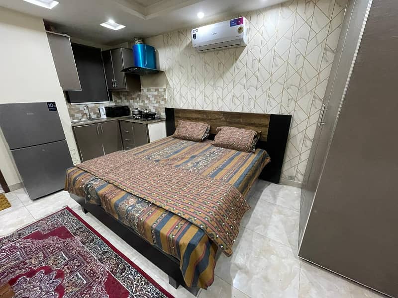 Furnished One Bed Apartment Available For Rent In Sector E Bahria Town Lahore 3