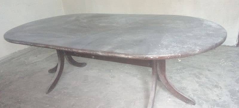 black kiker wood dining table 2