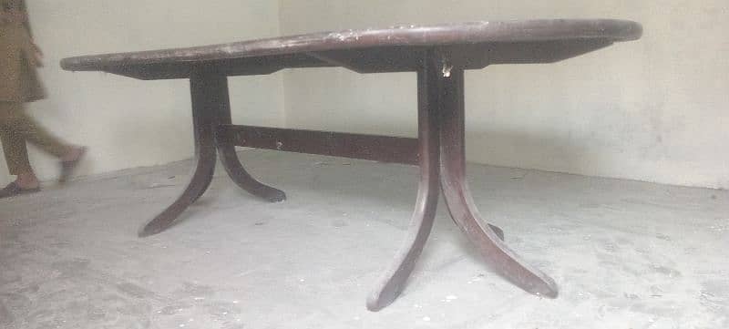 black kiker wood dining table 3