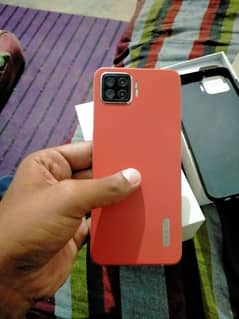 oppo F17  8-128 oky condition with box  Without Charger