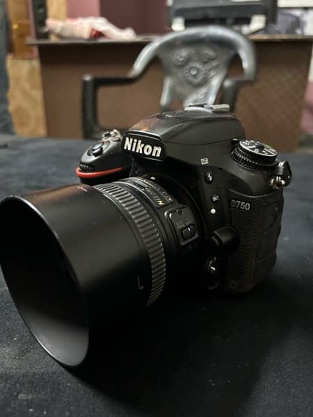 Nikon D750 with 50mm 1.8 5