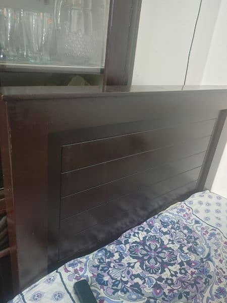 one Single Bed without mattress (almost new condition) for sale 2