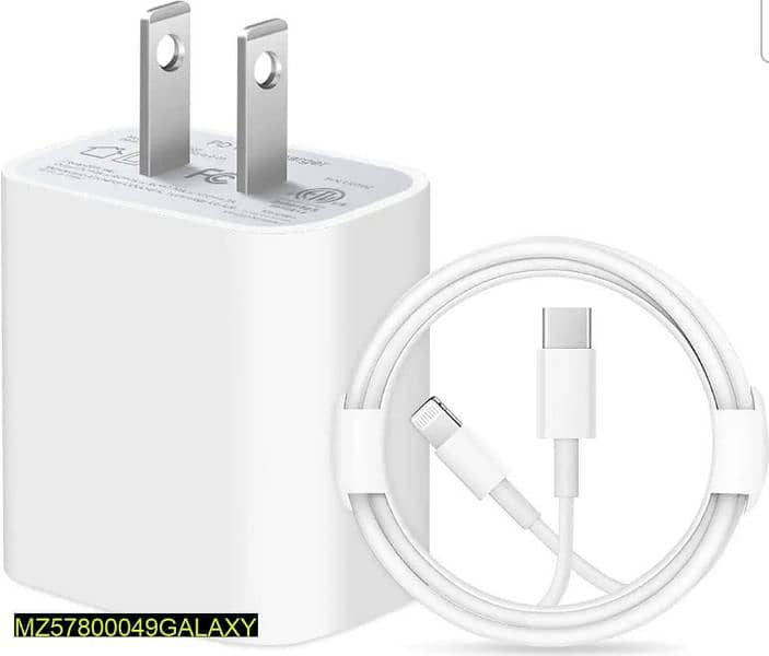 Apple 20W power adapter and type c to lightning cable (combo) 1