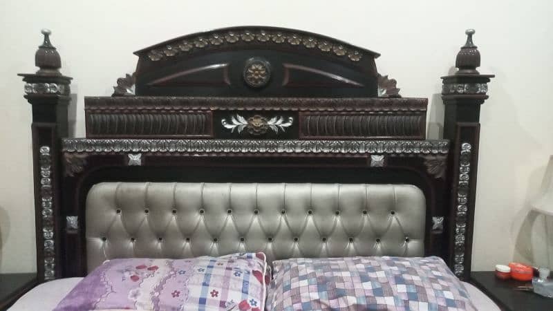 wooden Bed set 2