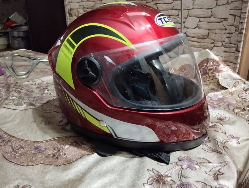 New Helmet only One day used. 0