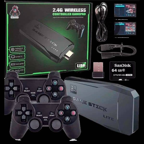 wireless game console with 2000 free games 0