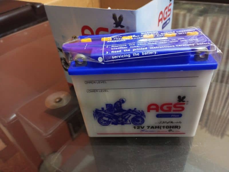 AGS Battery New For Suzuki 110 CC 1