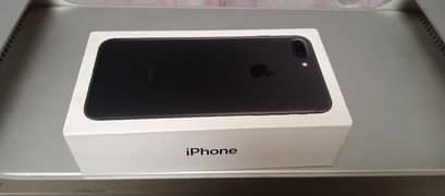 iPhone 7 Plus 32gb PTA Aprove Orgnal Charger data cable Box