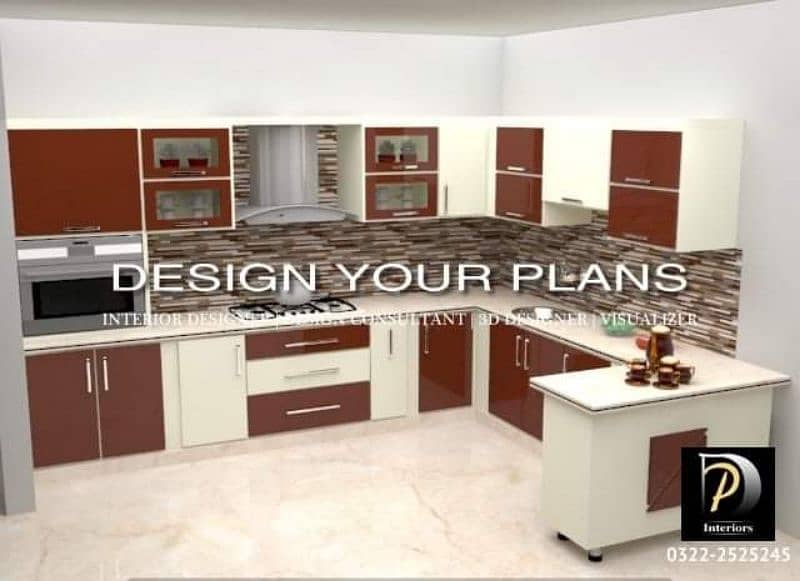 3d kitchen design/3d designer/3d elevation/3d interior/renovation 5