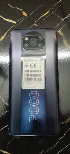 Poco X3 pro with box and original charger