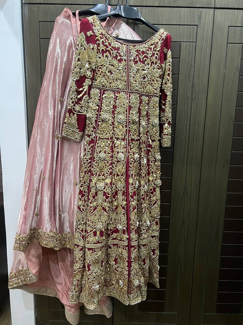 Bridal Lehnga/ Wedding Dress/ Baraat Dress/ Bridal Dress for Sale. 0
