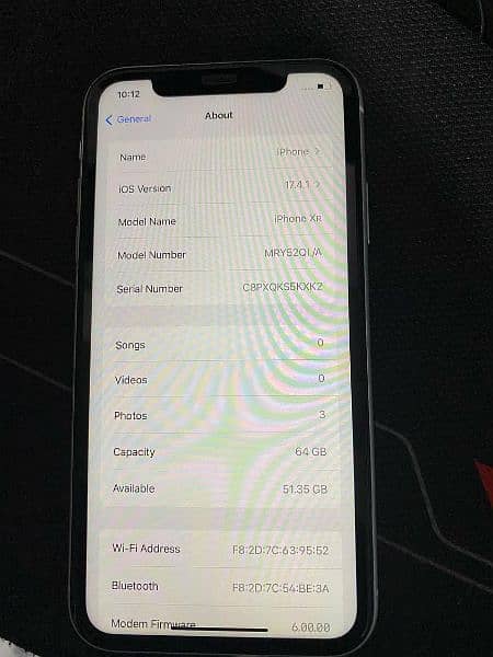 iPhone XR 64GB Dual Approved 5