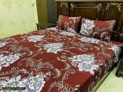 Double Bedsheets with pillow