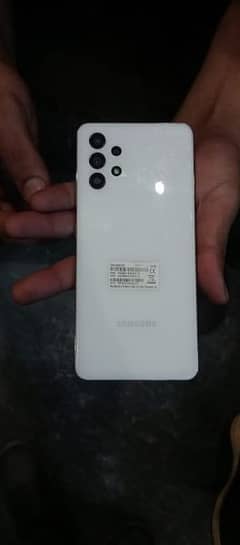argent sell Samsung a32 condition 10 by 10 only box