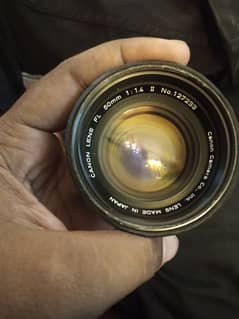 canon fl 50mm lens 1.4
