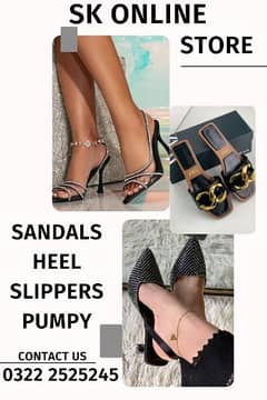 Branded ladies sandals slippers