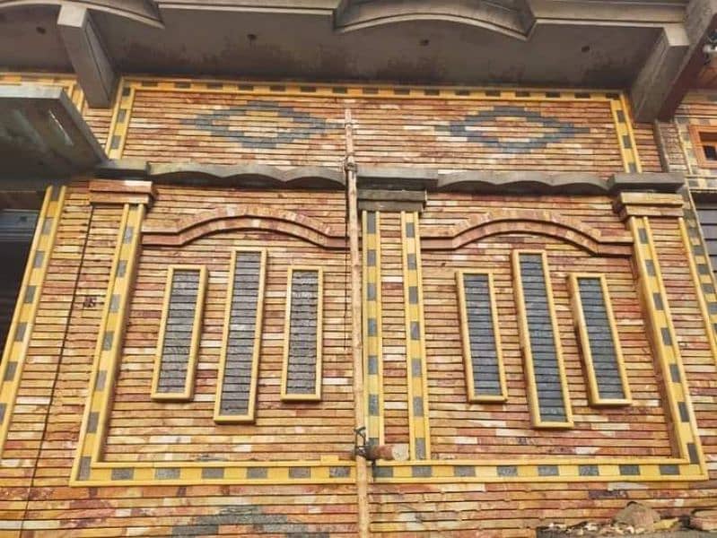 Stone tiles for front elevations. 4