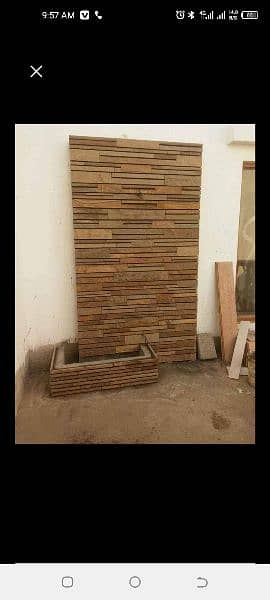 Stone tiles for front elevations. 5