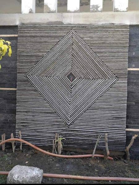Stone tiles for front elevations. 10